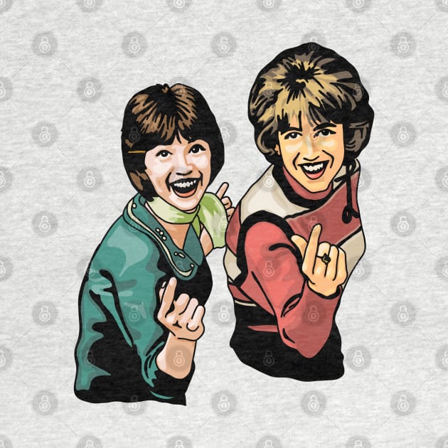 Laverne and Shirley by Slightly Unhinged